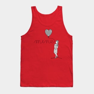 BE MINE - His & Hers Matching Couples T-Shirts (WOMEN'S) Tank Top